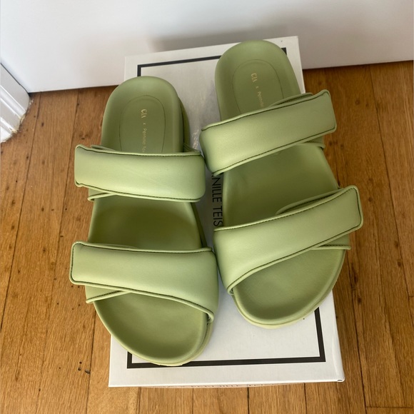 NIB Gia Borghini x Pernille Teisbaek Perni Puffer Flat - Picture 7 of 7